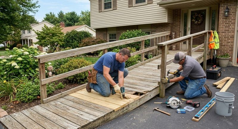 Handicap Ramp Repair in Denver County, CO