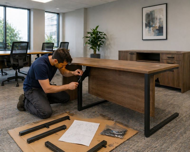 Office Workstation Assembly in Alpharetta, GA