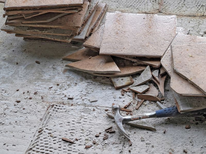 Hardwood Floor Removal in Conroe, TX