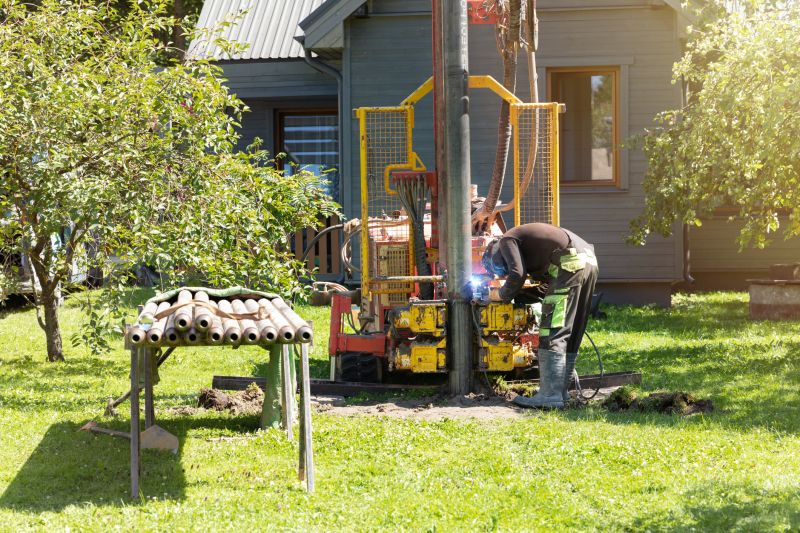 Deep Post Hole Drilling