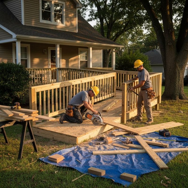 Wood Ramp Repair in Olathe, KS